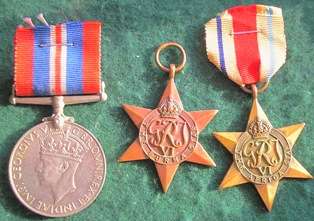 3 x WW2 Medals