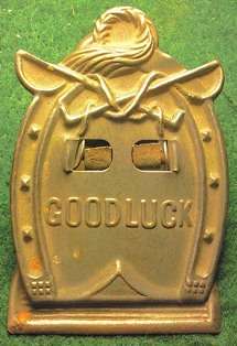 Old `Good Luck` Paper Clip