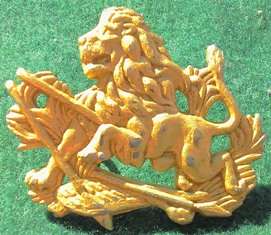B.S.A.P. Helmet Badge -- + - 47 x 40mm