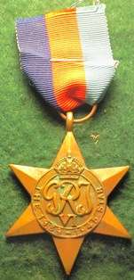 The 1939 - 1945 Star -- Named to #M15348 H.Rule