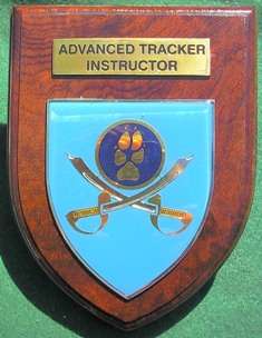 SAPS Advanced Tracker Instructor Plaque