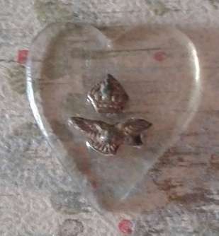 WW2 P.O.W. Royal Air Force Sweethearts Brooch - no pin, 17x20mm