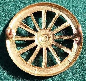 British Army Trade Badge, Wheelwright - used 1914 - 1918