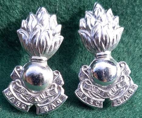 SA Engineers Corps Chromed Collar Badges - since 1979
