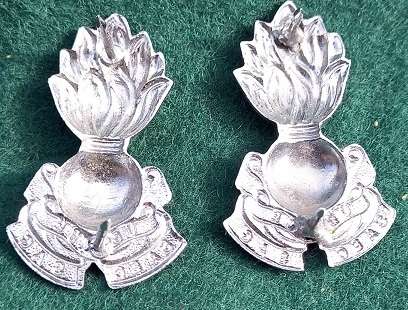 SA Engineers Corps Chromed Collar Badges - since 1979