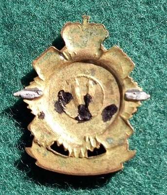 Duke of Edinburghs Own Rifles Sweetheart Badge - no pin