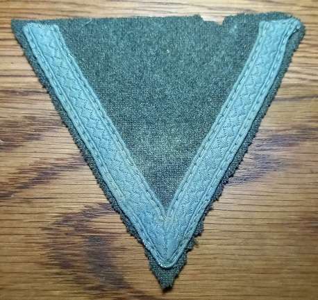 WW2 German Army Gefreiter Sleeve Rank Badge - Subdued Tress