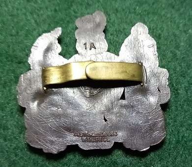 WW2 Royal General Service Plastic Economy Cap Badge