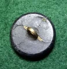 WW2 Royal General Service Black Plastic Economy Button