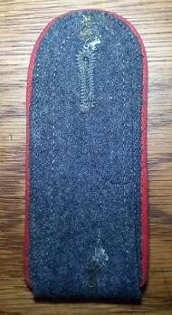 WW2 German Luftwaffe Flak Regiment EM Shoulderboard
