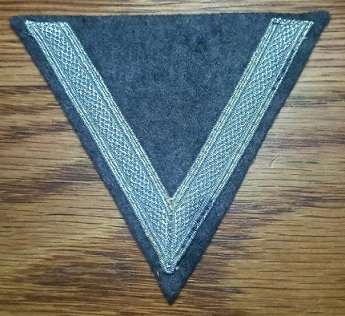 WW2 German Luftwaffe Gefreiter Rank Badge