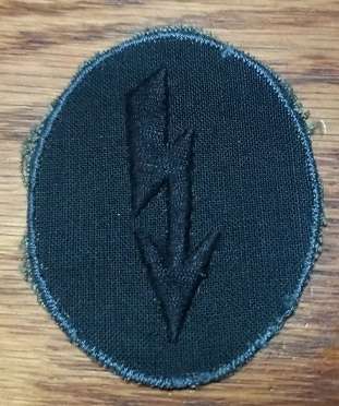 WW2 German Army Pioneers Signals Personnel Trade Badge - Late war type