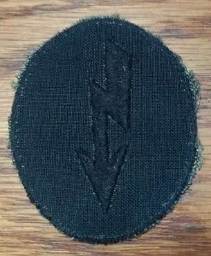 WW2 German Army Pioneers Signals Personnel Trade Badge - Late war type