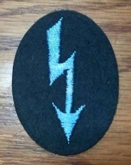 WW2 German Army Transport Signals Personnel Trade Badge - Wool type