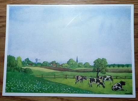 WW2 German VDA Memelland Postcard