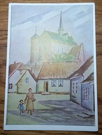WW2 German VDA Postcard - Nordmark - Hadersleben
