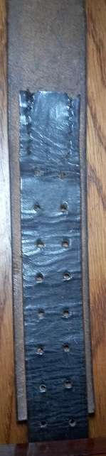 WW2 German Black Leather Belt