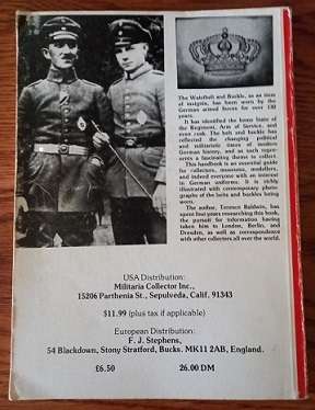 German Military Waistbelts