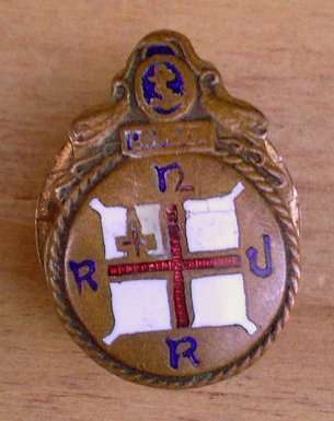 Royal Navy Volunteer Reserve Buttonhole Badge