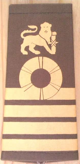 SA Marines Captain Shoulder Rank Board - 1980's