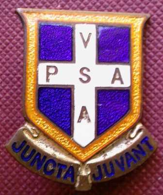PSA - VSA Enamel Lapel Badge - 25 x 21mm