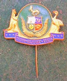 SA Rugby RFU Jubilee - 75th Anniversary 1964 Lapel Badge