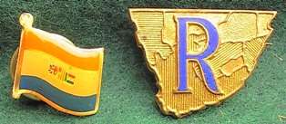 Rebublic of SA & Flag Badges