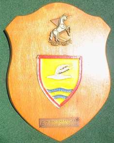 67 Base Workshop Plaque