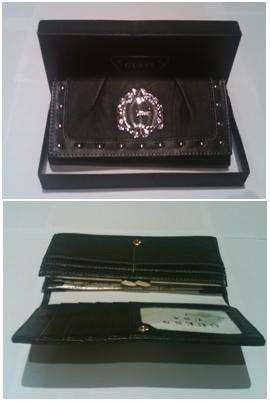 Lovely Black Leather Guess Wallet