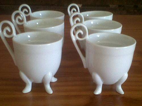 6 X ESPRESSO CUPS