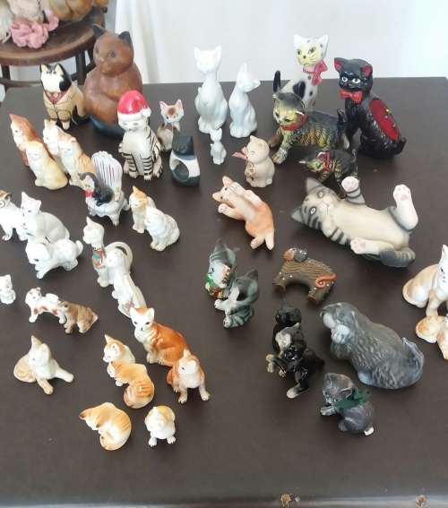 A COLLECTION OF CATS FOR THE CAT LOVER. X 44 CATS IN TOTAL.