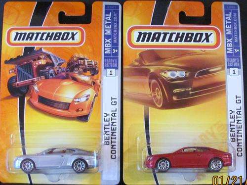 Matchbox " Bentley Continental GT "