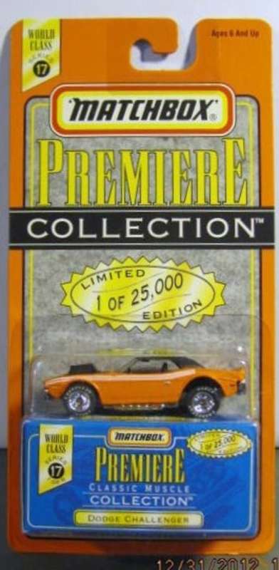 Matchbox Premiere Dodge Challenger