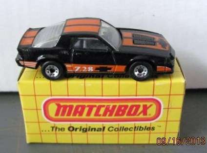 Matchbox #51 Camaro Iroc-Z