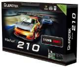 Q-Leadtek 210GT 512mb 64bit HDMI - DVI Graphics Card