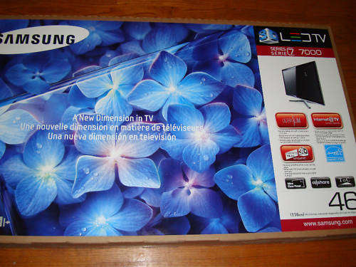 SAMSUNG 46" CLASS 3D LED HDTV MONITOR