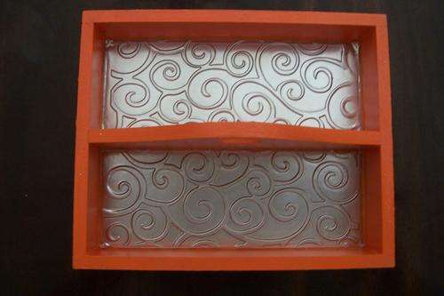 TEASPOON CADDY - WITH PEWTER AND RESIN INLAY-SIMPLY STUNNING!!