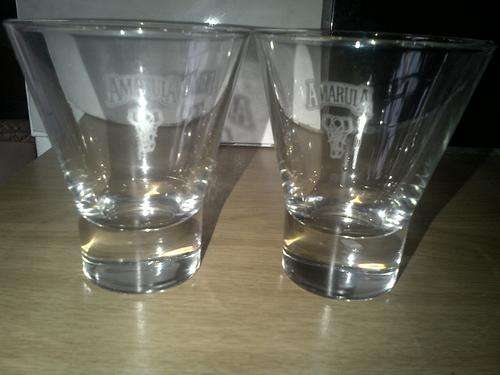 1 PAIR Amarula glases