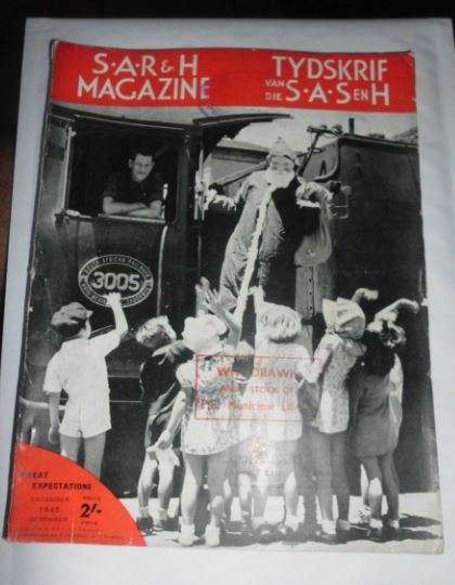 S.A.R & H MAGAZINE-TYDSKRIF VAN DIE S.A.S EN H DECEMBER 1945
