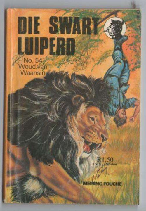 Die Swart Luiperd no 54 - woud van waansin - Meiring Fouche - Sirkel