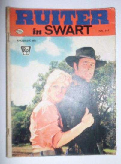 RUITER IN SWART NO 141 -FOTOVERHAAL-FOTOBOEKIE-SAGTEBAND-