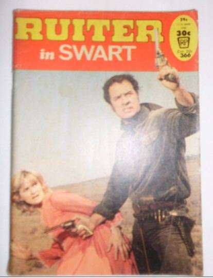 RUITER IN SWART NO 366 -FOTOVERHAAL-FOTOBOEKIE-SAGTEBAND-