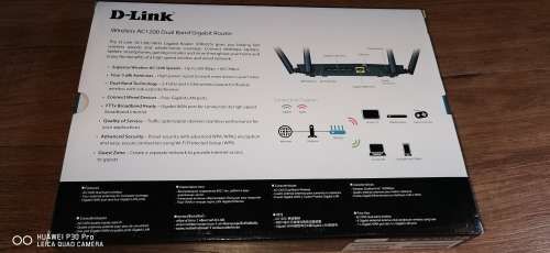 D-link Wireless AC1200 Dual Band Wi-Fi Gigabit Router