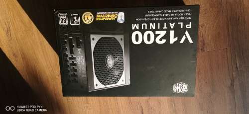 Cooler Master V1200, Full Modular 80+ Platinum Certified 1200W Power Supply with Hybrid Fan Mode