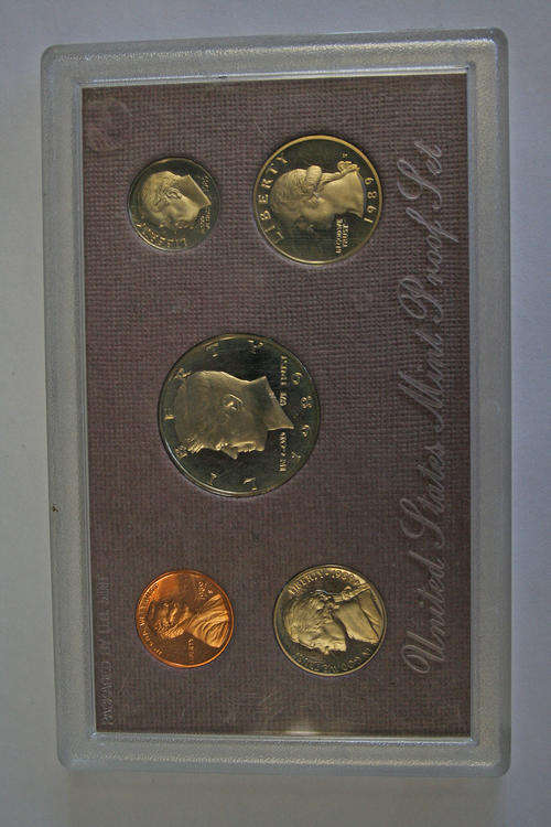United States Mint Proof Set 1989