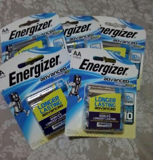 Energizer Advanced + Power boost AA Batteries pack of 4