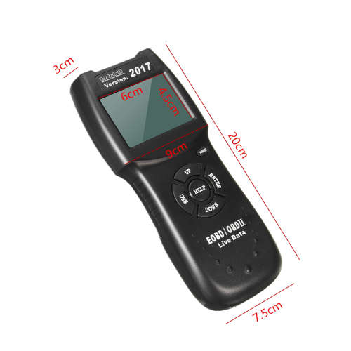 D900 Universal LCD OBD2 OBD 2 EOBD Car Fault Code Reader Diagnostic Tool