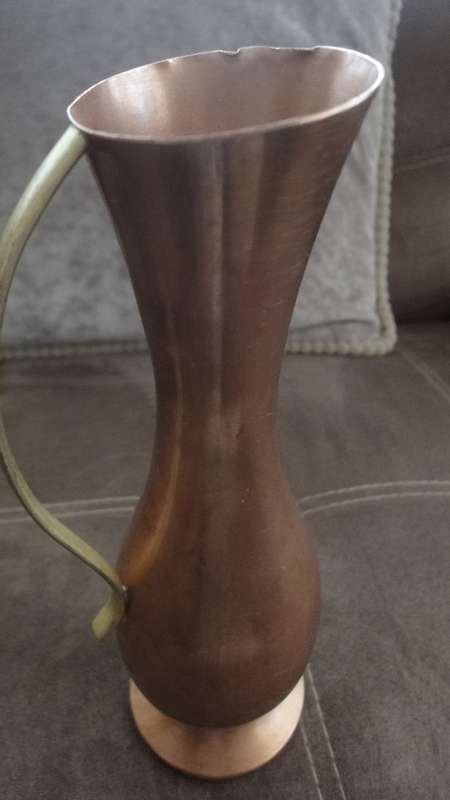 Copper jug ornament-see details and picures