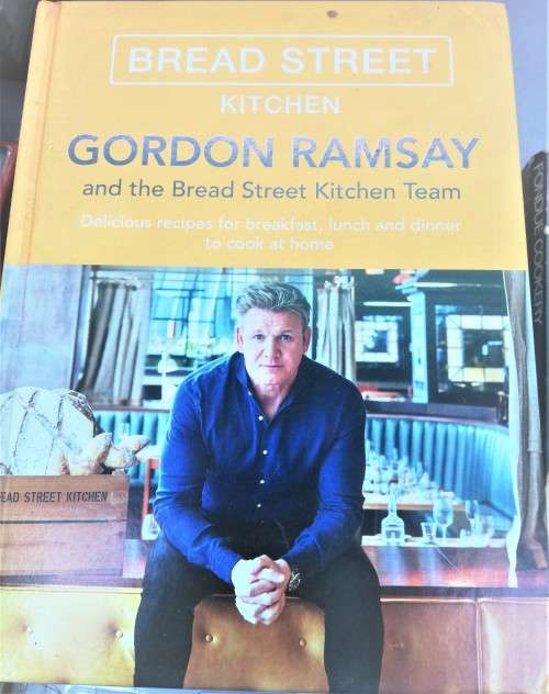 Signed by Gordon Ramsay- Bread Street Kitchen Cookbook