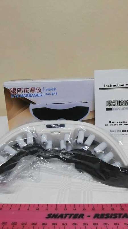 wearable Eye massaging spectacle-Battery powered